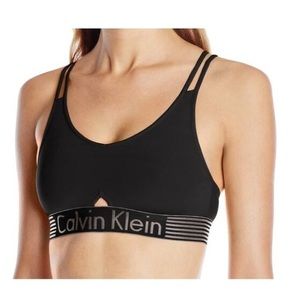 Calvin Klein Womens Sports Bra Black